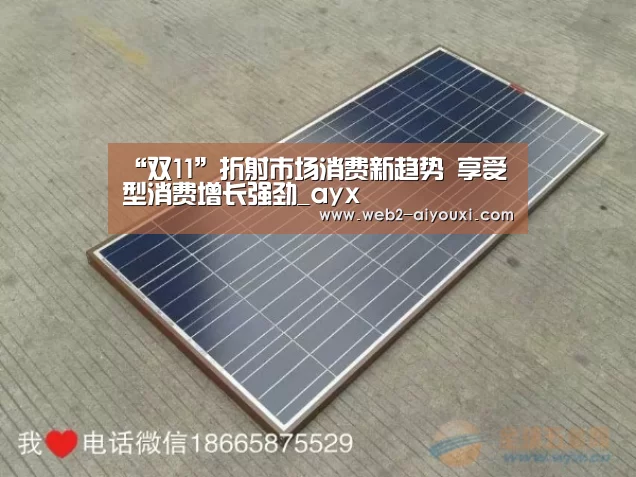 “双11”折射市场消费新趋势 享受型消费增长强劲_ayx(图1) “双11”折射市场消费新趋势 享受型消费增长强劲_ayx(图1)